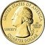 USA Quarter Dollar Glacier National Park 2011 P KM# 495 GLACIER MONTANA E PLURIBUS UNUM coin reverse