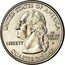USA Quarter Dollar Indiana 2002 P KM# 334 INDIANA 1816 E PLURIBUS UNUM CROSSROADS OF AMERICA coin reverse