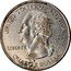 USA Quarter Dollar Minnesota 2005 P KM# 371 MINNESOTA 1858 E PLURIBUS UNUM LAND OF 10,000 LAKES coin reverse