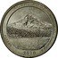 USA Quarter Dollar Mount Hood National Park 2010 P KM# 473 UNITED STATES OF AMERICA QUARTER DOLLAR LIBERTY IN GOD WE TRUST coin obverse