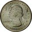 USA Quarter Dollar Mount Hood National Park 2010 P KM# 473 MOUNT HOOD OREGON E PLURIBUS UNUM coin reverse
