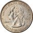 USA Quarter Dollar New York 2001 P KM# 318 NEW YORK 1788 E PLURIBUS UNUM GATEWAY TO FREEDOM coin reverse