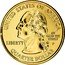 USA Quarter Dollar Texas 2004 P KM# 357 TEXAS 1845 E PLURIBUS UNUM THE LONE STAR STATE coin reverse
