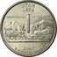 USA Quarter Dollar Utah 2007 P KM# 400 UNITED STATES OF AMERICA QUARTER DOLLAR LIBERTY IN GOD WE TRUST coin obverse
