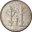USA Quarter Dollar Vermont 2001 P KM# 321 UNITED STATES OF AMERICA QUARTER DOLLAR LIBERTY IN GOD WE TRUST coin obverse