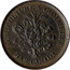 Canada Un Sou Lower Canada Banque du Peuple ND KM# Tn4a AGRICULTURE & COMMERCE BAS CANADA coin obverse