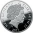 New Zealand $1 1917 Messines Ridge in Belgium 2016 NEW ZEALAND ELIZABETH II 2017 IRB coin obverse