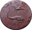 UK 1/2 Penny Norfolk - Norwich (Hope - Dove & Peace) ND  PEACE AND PLENTY. coin reverse