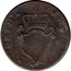 UK 1/2 Penny Sir Bevois Southampton - North Wales ND  NORTH WALES coin reverse