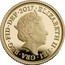 UK 1/4 Sovereign 200th Anniversary of the Modern Sovereign 2017 Proof ELIZABETH II∙DEI∙GRA∙REG∙FID∙DEF∙2017 J.C coin obverse