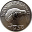 New Zealand 1 Crown Edward VIII Kiwi Pattern 1936 X# 1a NEW ZEALAND 1936 coin reverse