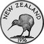 New Zealand 1 Crown Edward VIII Pattern 1936 X# 2 NEW ZEALAND 1936 coin reverse