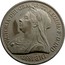 New Zealand 1 Crown Queen Victoria Pattern 2008 X# 8 VICTORIA REG DEI GRA BRITT REGINA F D IND IMP 1897 coin obverse