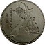 New Zealand 1 Crown Queen Victoria Pattern 2008 X# 8 NEW ZEALAND ENDEAVOUR N S W E coin reverse