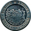 UK 1 ECU Bust of Britannia 1992 UNC X# 1 ∙EUROPE EUROPA∙ UNITED KINGDOM coin obverse