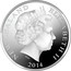 New Zealand $1 For King and Empire 2014 Proof NEW ZEALAND ELIZABETH II 2014 IRB coin obverse