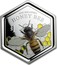 New Zealand $1 Honey Bee 2016 APIS MELLIFERA HONEY BEE $1 coin reverse