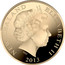 New Zealand $1 The Desolation of Smaug 2013 RDM Proof NEW ZEALAND ELIZABETH II 2013 coin obverse