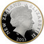 New Zealand $1 The Desolation of Smaug - Smaug and the Lonely Mountain 2013 NEW ZEALAND ELIZABETH II 2013 IRB coin obverse