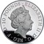UK 10 Pounds 400th anniversary death of William Shakespeare 2016 Proof 10 POUNDS ELIZABETH II D G REG F D J.C coin obverse