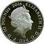 UK 10 Pounds 90th Birthday of Queen Elizabeth II 2016 Proof ELIZABETH II∙D∙G∙REG∙F∙D∙10 POUNDS∙2016∙ coin obverse