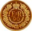UK 10 Pounds 90th Birthday of Queen Elizabeth II 2016 Proof E II R 90 CJH coin reverse