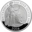 UK 10 Pounds Britannia 2016 BRITANNIA 5 OZ FINE SILVER 999 2016 SZ coin reverse