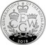 UK 10 Pounds Four Generations of Royalty 2018 Proof FOUR GENERATIONS OF THE ROYAL FAMILY E C W G ∙ 2018 ∙ TN coin reverse