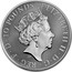 UK 10 Pounds Queen's Beasts - The Dragon (Piedfort) 2018 10 POUNDS ELIZABETH II REG F D D G coin obverse
