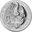 UK 10 Pounds Queen's Beasts - The Dragon (Piedfort) 2018 RED DRAGON OF WALES 10 OZ FINE SILVER 9999 2013 coin reverse