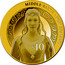 New Zealand $10 The Battle of the Five Armies - Galadriel 2014 MIDDLE-EARTH - NEW ZEALAND $10 ©WBEI coin reverse