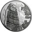 UK 100 Pounds Big Ben 2015 KM# 1328 LC-GD coin reverse
