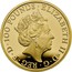 UK 100 Pounds Black Bull of Clarence 1 ounce 2018 Proof ∙100 POUNDS∙ ELIZABETH II∙ D∙G∙REG∙F∙D J.C coin obverse