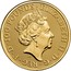 UK 100 Pounds Black Bull of Clarence One Ounce 2018 ∙100 POUNDS∙ ELIZABETH II∙ D∙G∙REG∙F∙D J.C coin obverse