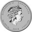 Australia 2 Dollars Lunar Dog (Colorized) 2018 ELIZABETH II AUSTRALIA 2 OZ 9999 AG 2018 2 DOLLARS IRB coin obverse