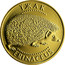 Ukraine 2 Hryvni Hedgehog 2006 Special Uncirculated KM# 408 ЇЖАК ERINACEUS coin reverse