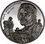 Ukraine 2 Hryvni Ivan Mykolaichuk 2016 lily Special Uncirculated ІВАН МИКОЛАЙЧУК 1941-1987 coin reverse