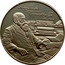 Ukraine 2 Hryvni Mykhailo Hrushevsky 2016 lily Special Uncirculated МИХАЙЛО ГРУШЕВСЬКИЙ 1866 - 1934 coin reverse