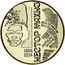 Ukraine 2 Hryvni Nestor Makhno 2013 Special uncirculated 1888 1934 НЕСТОР МАХНО ЗЕМЛЯ ВОЛЯ НАРОДНА ВЛАДА coin reverse
