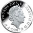 UK 2 Pounds Battle of Waterloo 2015 Proof KM# 1344 2 POUNDS 2015 ELIZABETH II D G REG F D J.C coin obverse