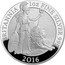 UK 2 Pounds Britannia and Lion 2016 BRITANNIA 1 oz FINE SILVER 999 SZ 2016 coin reverse