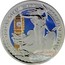 UK 2 Pounds Britannia Big Ben 2014 'BRITANNIA'2014' 1OZ '999'FINE'SILVER' NATHAN coin reverse