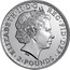 UK 2 Pounds Britannia Big Ben 2015 'ELIZABETH'II'D'G REG'FID'DEF'2'POUNDS' IRB coin obverse