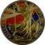 UK 2 Pounds Britannia Brexit 2016 'BRITANNIA'2016' 1OZ '999'FINE'SILVER' NATHAN coin reverse