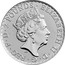 UK 2 Pounds Britannia Brexit Colored 2016 2 POUNDS ELIZABETH II D G REG F D J.C coin obverse