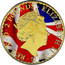 UK 2 Pounds Britannia Brexit - Fire 2016 2 POUNDS ELIZABETH II D G REG F D coin obverse