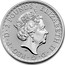 UK 2 Pounds Britannia Oriental Border 2018 ELIZABETH II∙D∙G∙REG∙F∙D∙2 POUNDS∙ J.C coin obverse