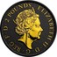 UK 2 Pounds Britannia Shadows 2016 ∙2 POUNDS ∙ ELIZABETH II ∙ D ∙ G ∙ REG ∙ F ∙ D J.C coin obverse