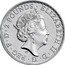 UK 2 Pounds Britannia welsh Red Dragon 2016 ELIZABETH II∙D∙G∙REG∙F∙D∙2 POUNDS∙ J.C coin obverse