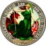 UK 2 Pounds Britannia welsh Red Dragon 2016 'BRITANNIA'2016' 1OZ '999'FINE'SILVER' NATHAN coin reverse
